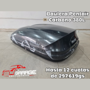 Baulera de Techo Pentair Carbono 380L - Estilo y Capacidad Extra