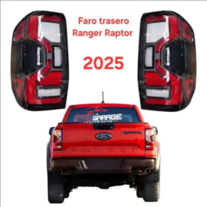 Faro Trasero LED Estilo Ranger Raptor para Ford Ranger 2025