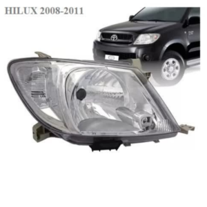 Faro Delantero Toyota Hilux Vigo (2005-2011) - Cristal Clear (Lado Derecho/Izquierdo)