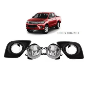 Kit de Luces Antiniebla (Buscahuellas) y Marcos para Toyota Hilux (2016-2018)