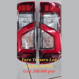 Par de Faros Traseros Full LED para Nissan NP300 Frontier (2016-2024) - Diseño Premium