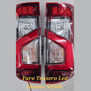 Par de Faros Traseros Full LED para Nissan NP300 Frontier (2016-2024) - Diseño Premium