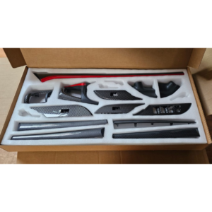 kit de molduras interiores de fibra de carbono