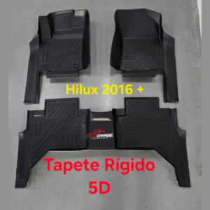 Alfombras rígidas 5D Toyota Hilux 2016+
