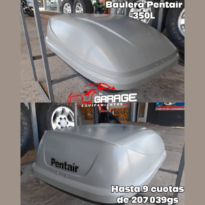 Baulera de Techo Pentair 350L (Valija Portaequipaje) - Gris Aerodinámica