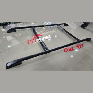 Kit portaequipaje techo negro Cod. 707